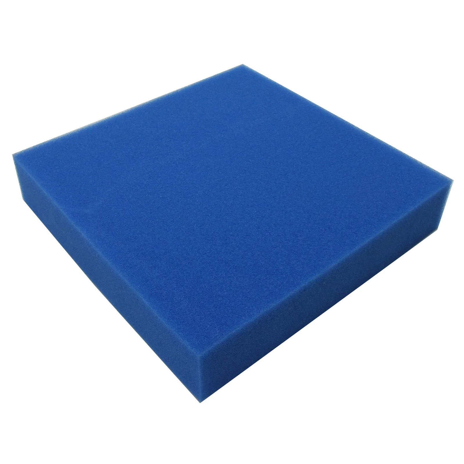 Blå filtersvamp Filtermåtte Fin 50x50x10 cm